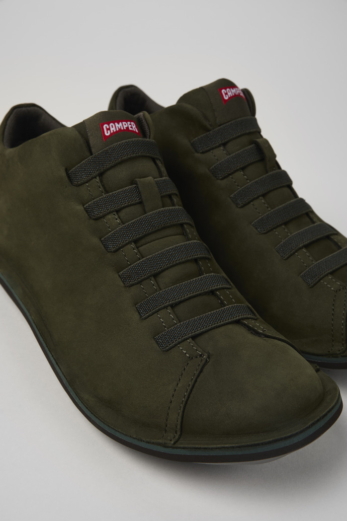 Beetle Groene nubuck sneakers