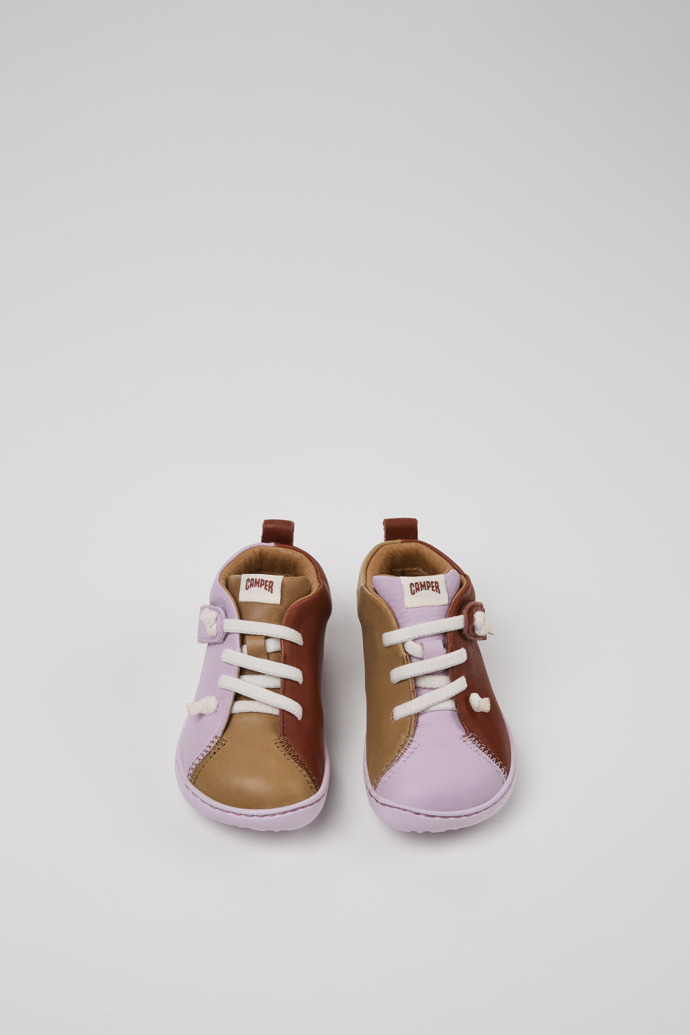 Image of Twins Zapatos de piel multicolor para niños