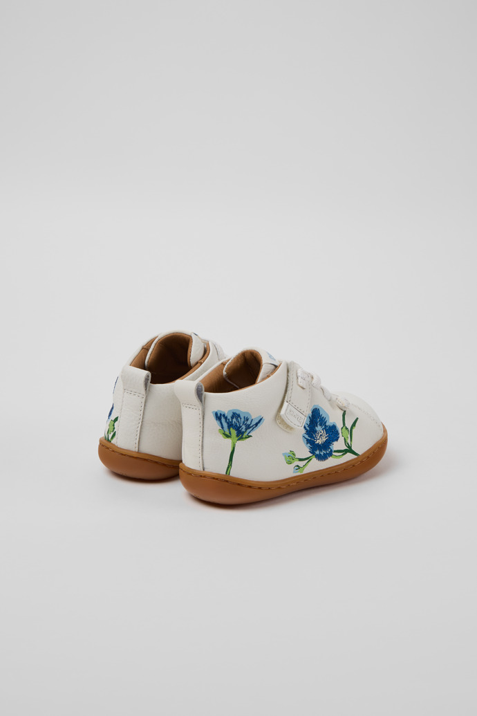 Twins Weiße Lederstiefeletten für Kinder.