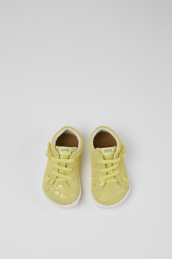 Peu Zapatos de nobuk amarilla