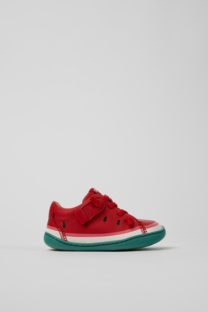 Twins Zapatos de piel multicolor para niños.