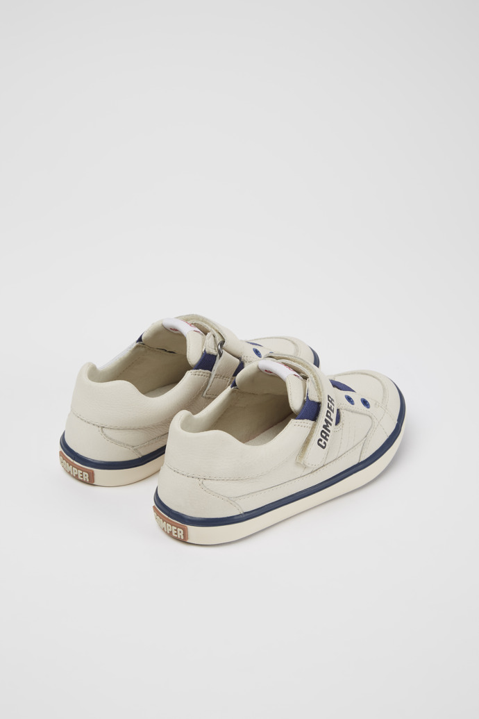 Pursuit Witte leren sneakers