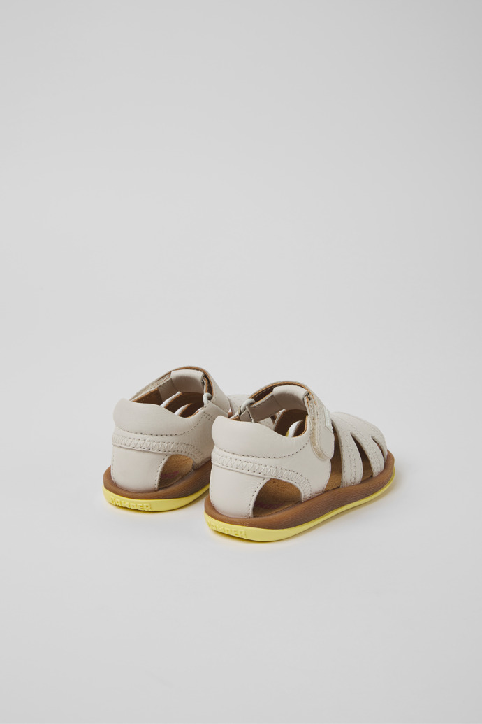 Camper Kids Bicho floral-appliqué sandals - White