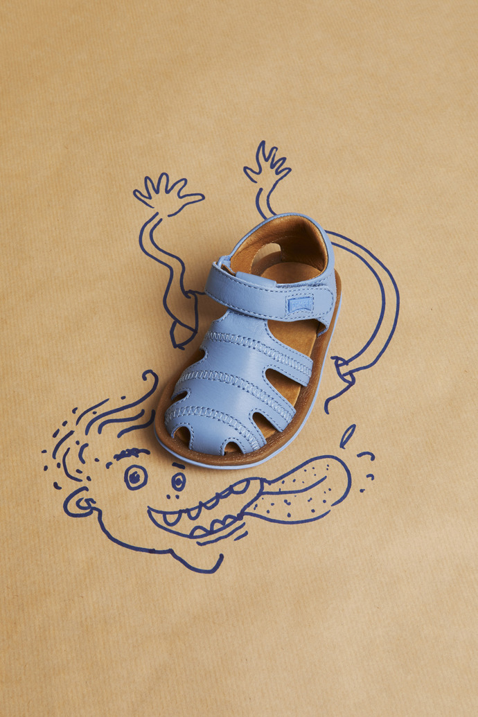 Blue Sandals for Kids - Fall/Winter collection - Camper USA