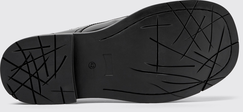 Mil 1978 Black leather shoes