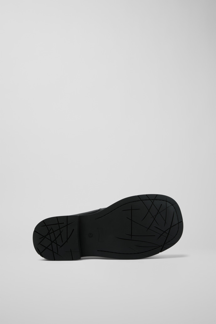 The soles of Mil 1978 Black Leather Loafers