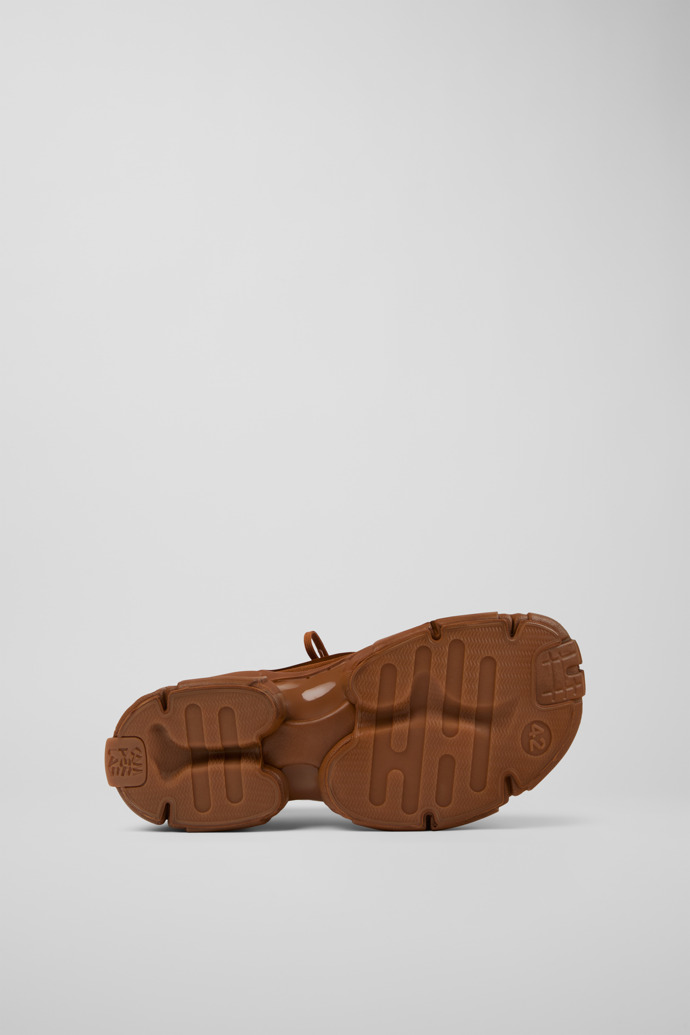 TOSSU Sneakers de malla marrones