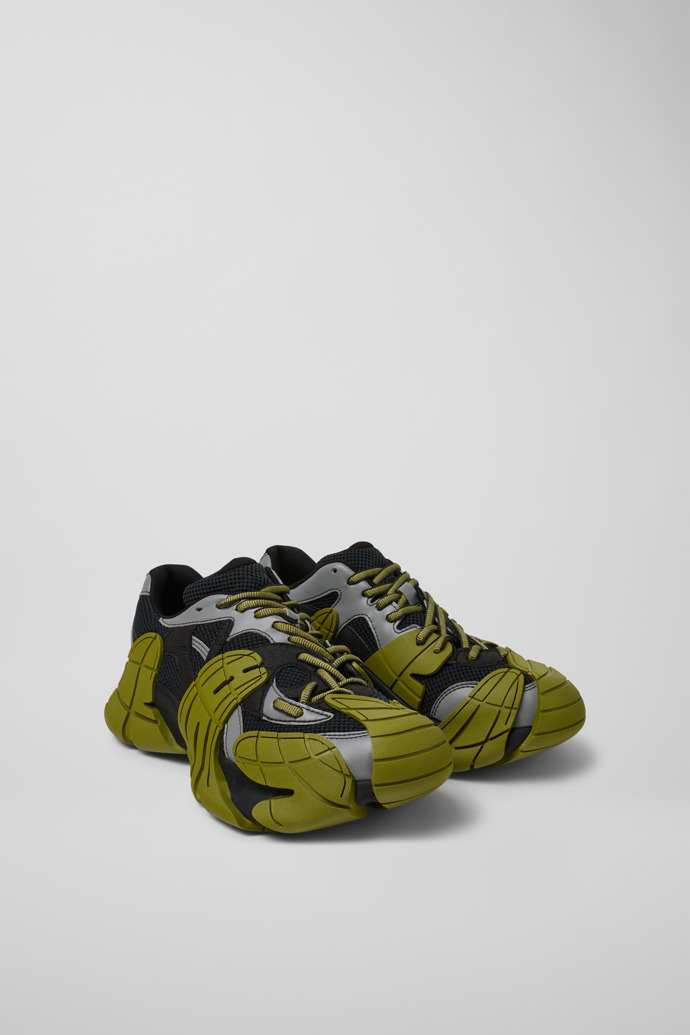 Front view of CAMPERLAB TORMENTA Multicolored Textile Sneakers