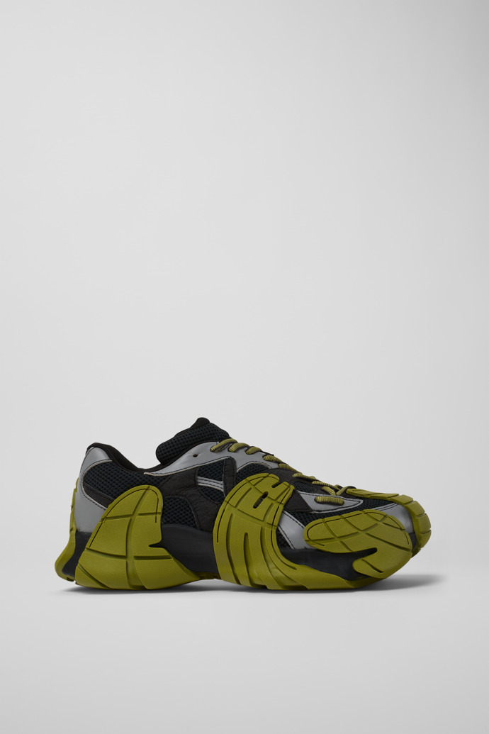 Side view of CAMPERLAB TORMENTA Multicolored Textile Sneakers
