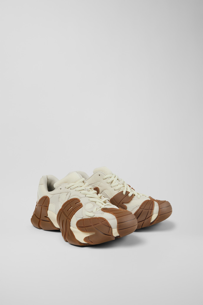 Front view of TORMENTA WHITE-BROWN