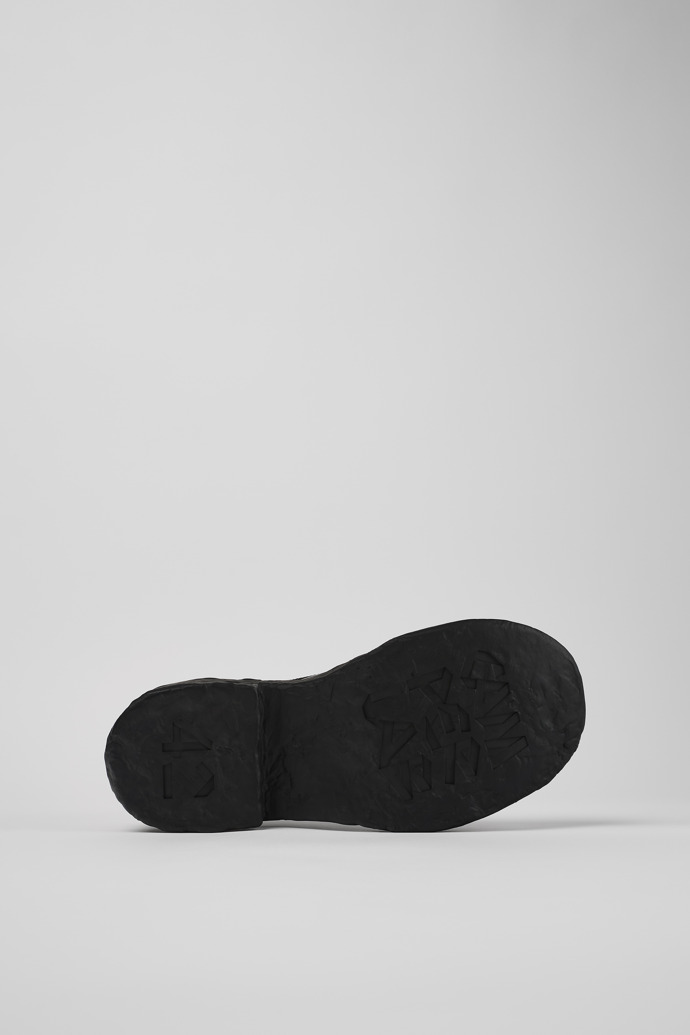 The soles of Vamonos Black Leather Blucher