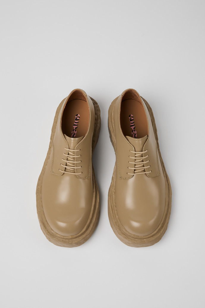 Vamonos Blucher Beige in Pelle