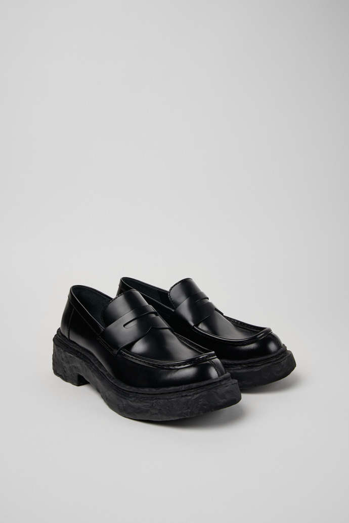 Vamonos Loafers couro pretos