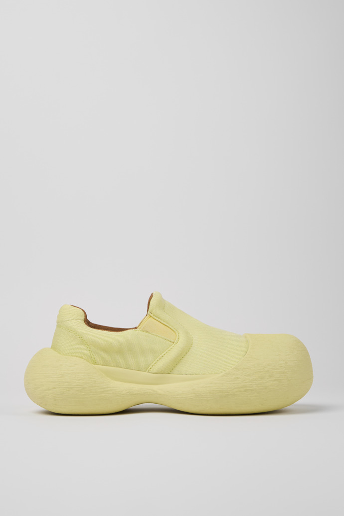 Side view of Caramba Yellow TENCEL® Lyocell Loafers