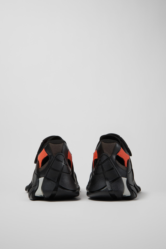Back view of TORMENTA ORANGE-BLACK