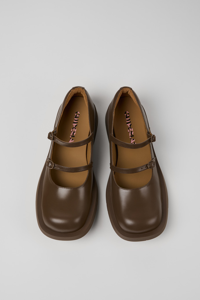 MIL 1978 Chaussures en cuir marron