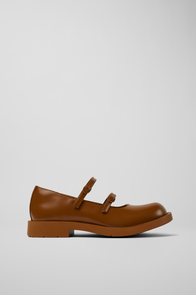 Mil 1978 Babies en cuir marron