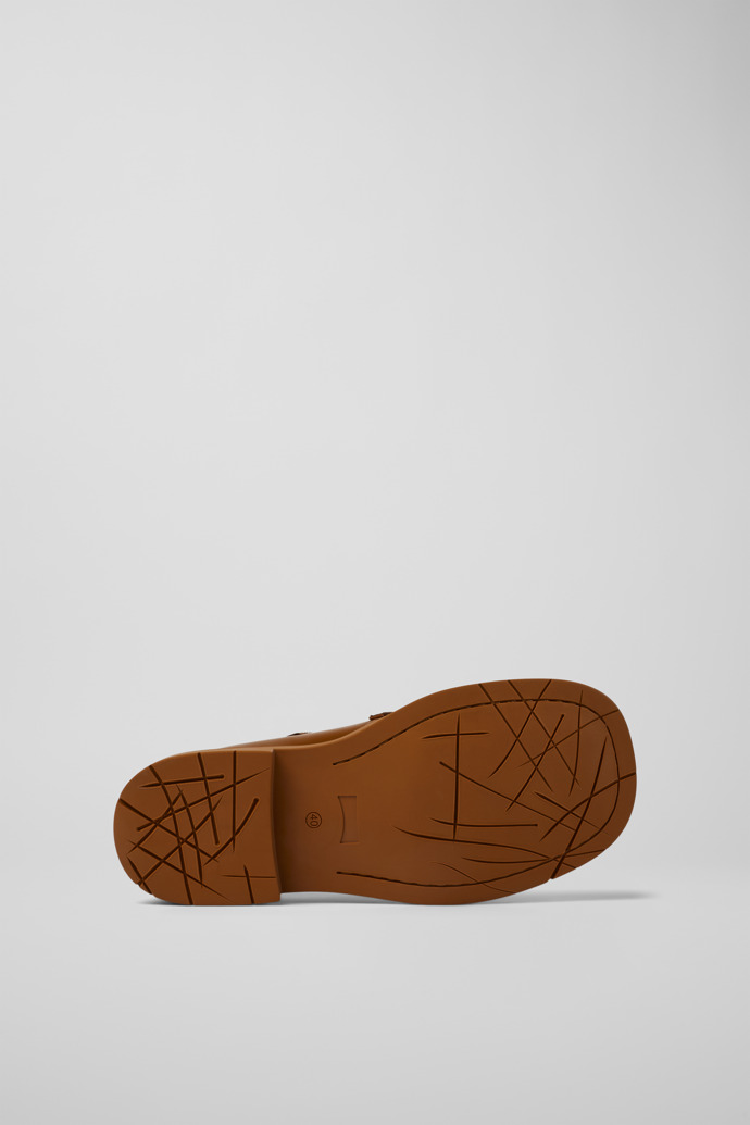 Mil 1978 Babies en cuir marron