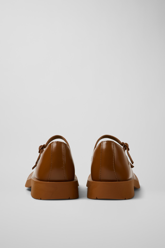 Mil 1978 Babies en cuir marron