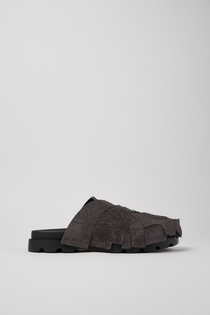 Brutus Sandal Sandalias de nobuk grises