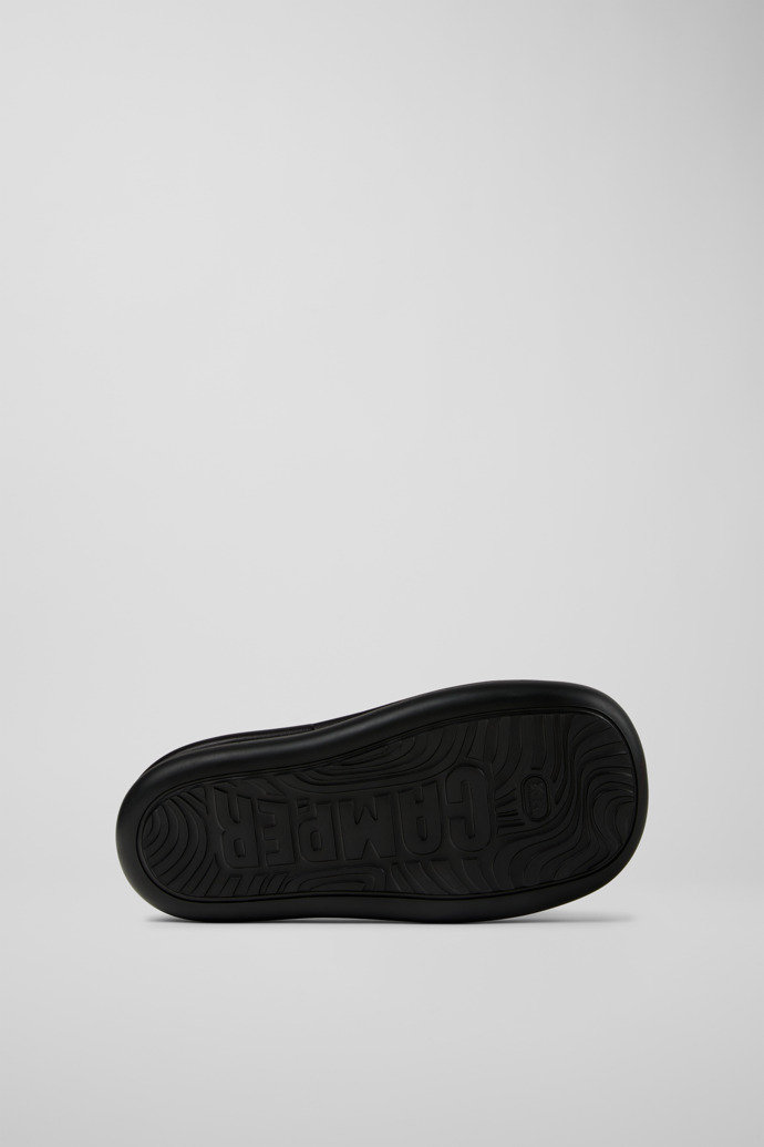 Aqua Zapatos de piel negros