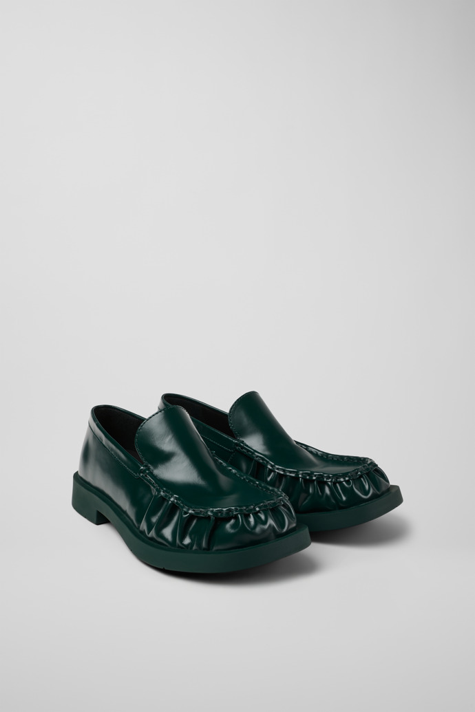 Mil 1978 Mocasines de piel verdes