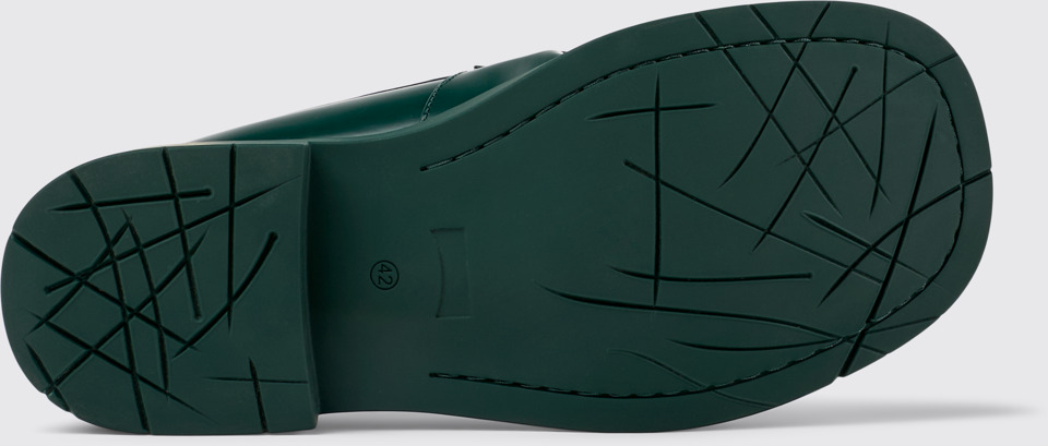 Mil 1978 Green Leather Loafers
