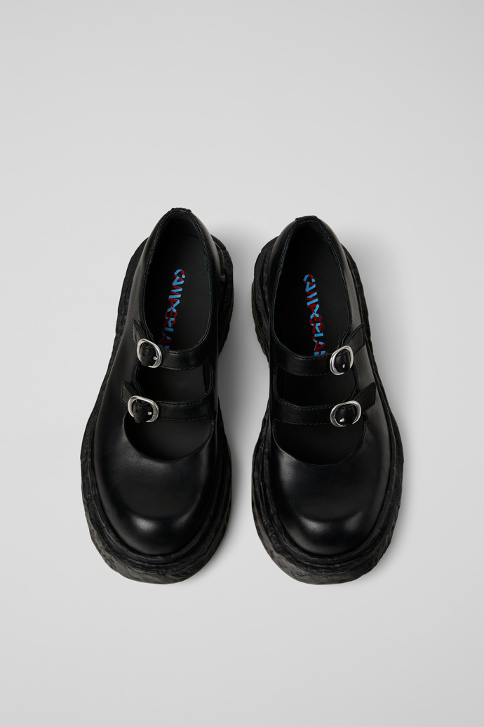 CAMPERLAB VAMONOS Babies en cuir noir