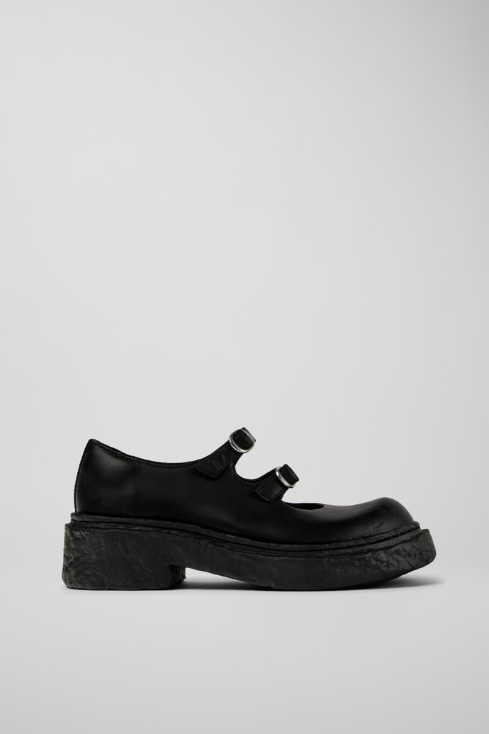 CAMPERLAB VAMONOS Babies en cuir noir