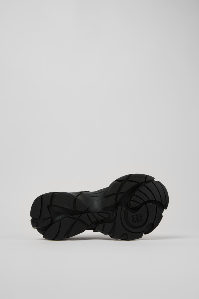 The soles of CAMPERLAB TORMENTA Black-Gray Textile Sneakers