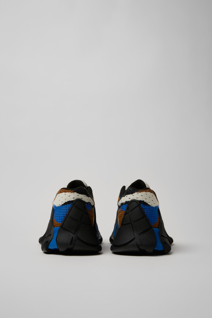 CAMPERLAB TORMENTA Blauw-zwarte textiel sneaker