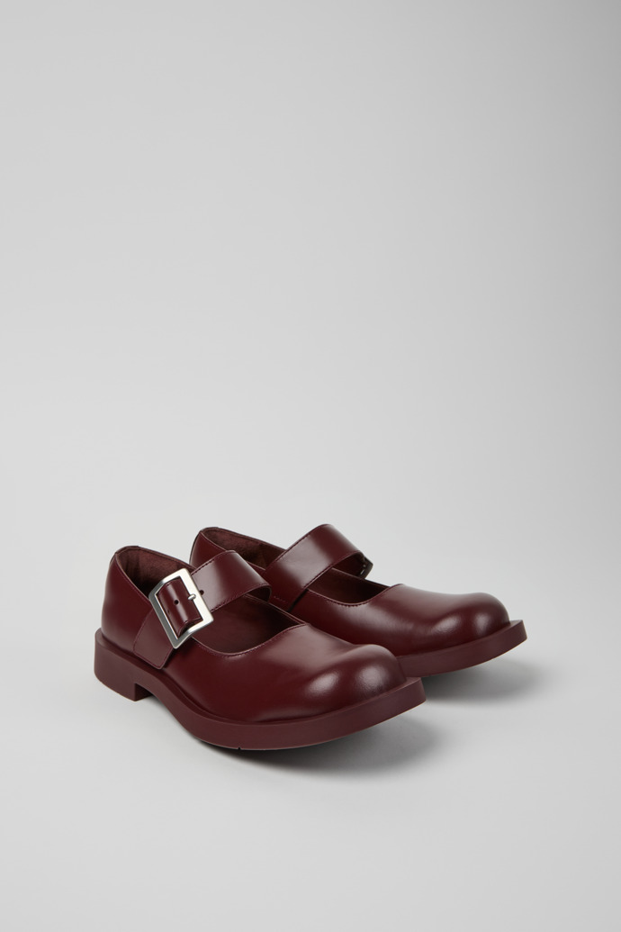 Front view of MIL 1978 BURGUNDY