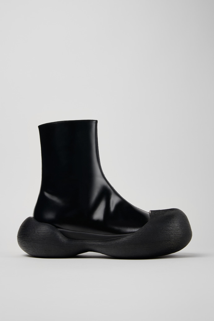 Caramba Schwarze Lederboots