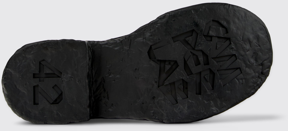 CAMPERLAB VAMONOS Black Leather High Boots