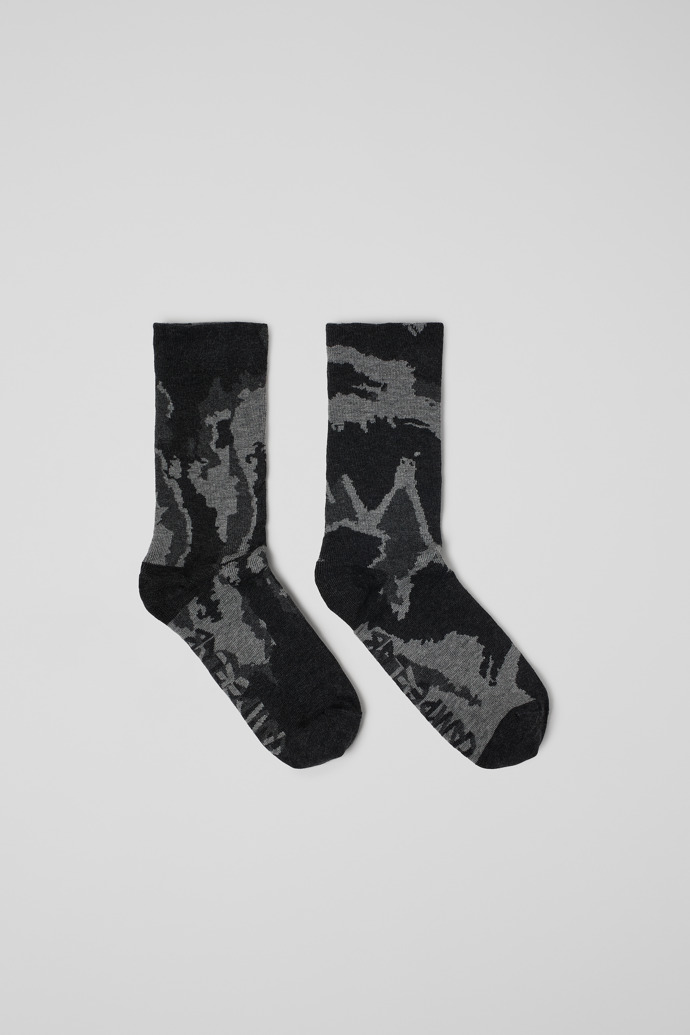 Socks Meerkleurige sokken van katoenmix