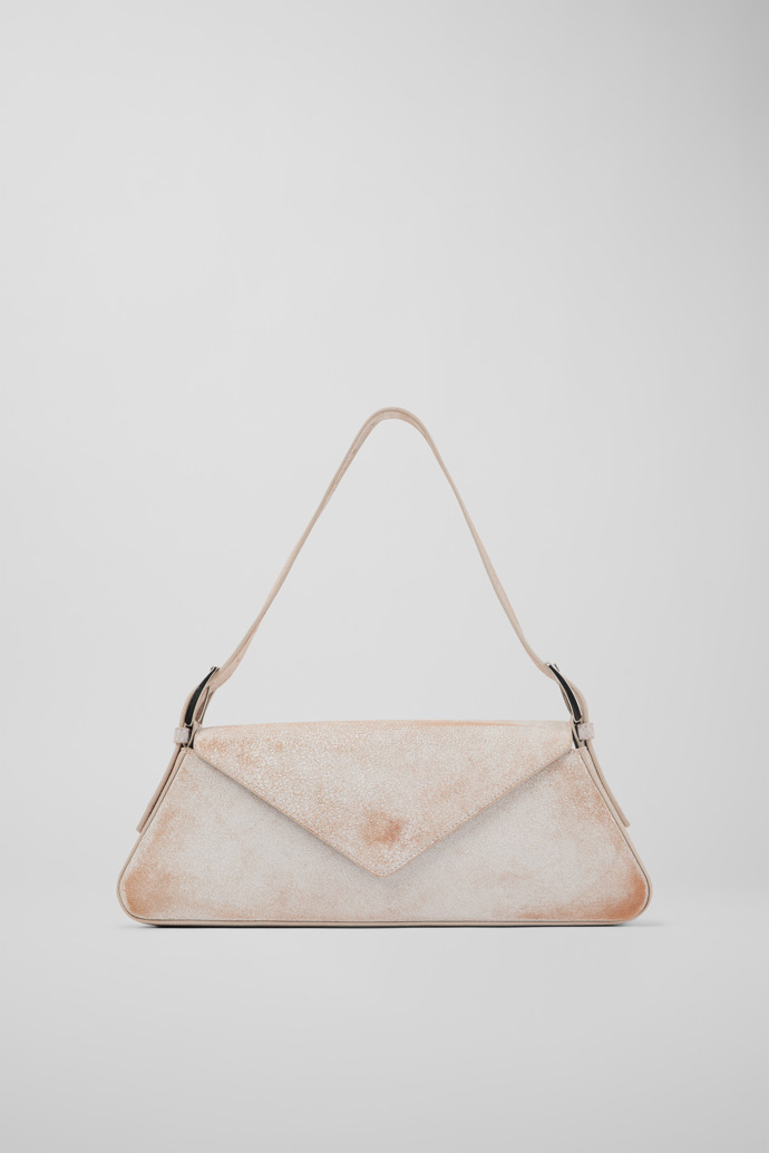 CAMPERLAB BAGS Bolso de mano blanco de piel cuarteada