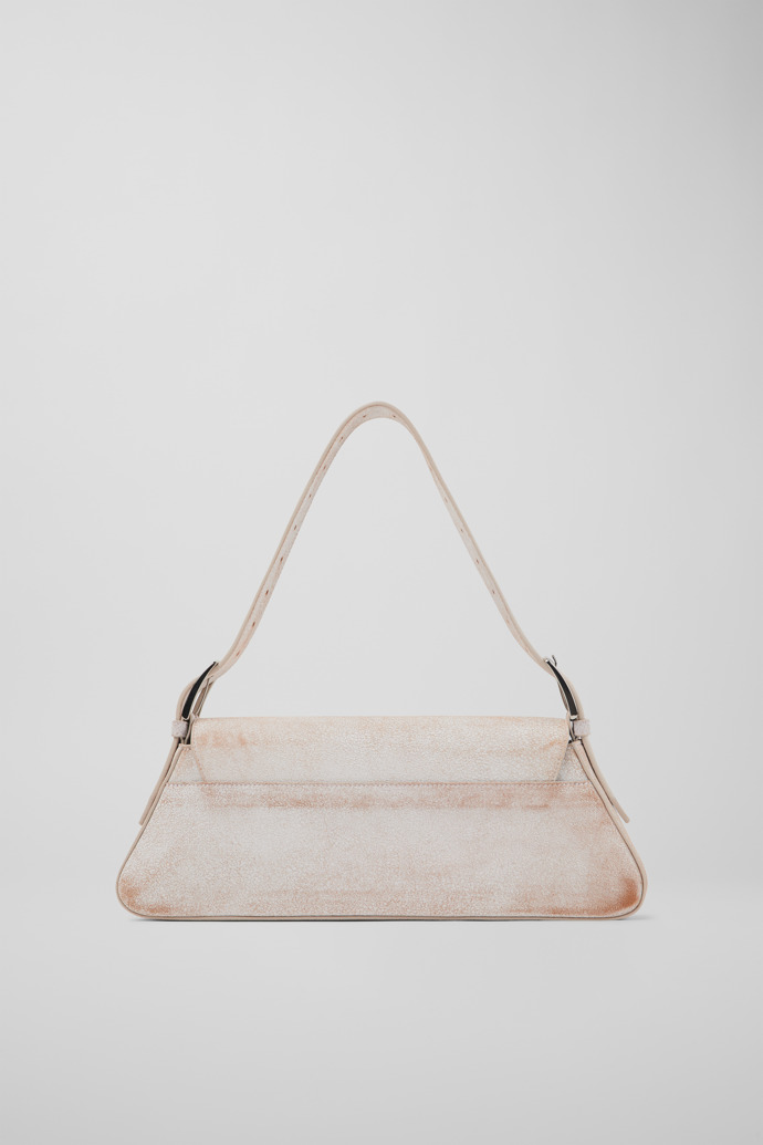 CAMPERLAB BAGS Bolso de mano blanco de piel cuarteada