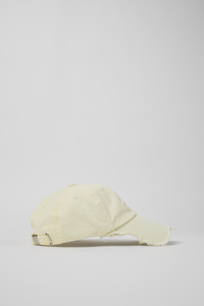 Cap Casquette en coton beige (taille unique)