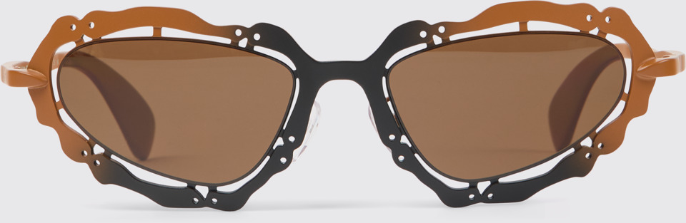 CAMPERLAB SUNGLASSES Lunettes de soleil en métal NOPEA en terracotta noire