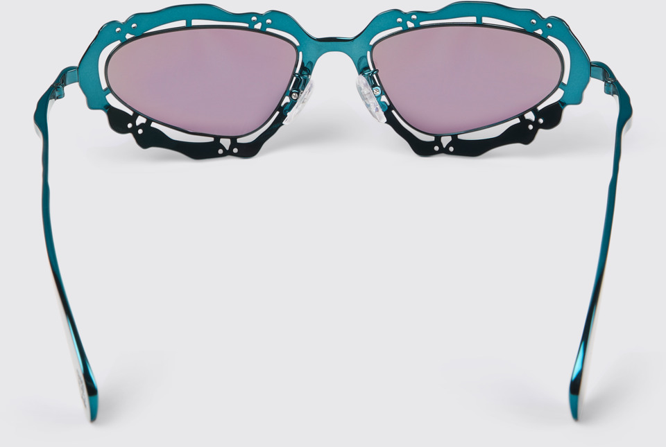 CAMPERLAB SUNGLASSES Lunettes de soleil en métal bleu-vert NOPEA