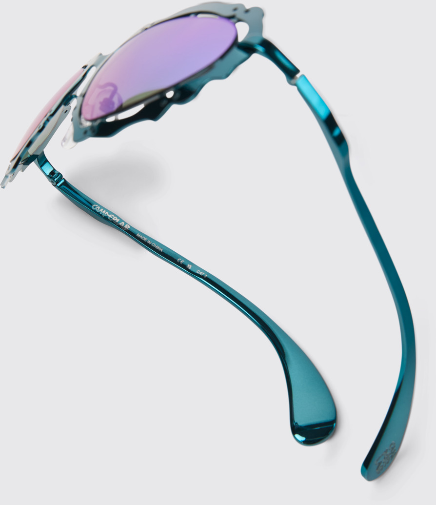 CAMPERLAB SUNGLASSES Lunettes de soleil en métal bleu-vert NOPEA