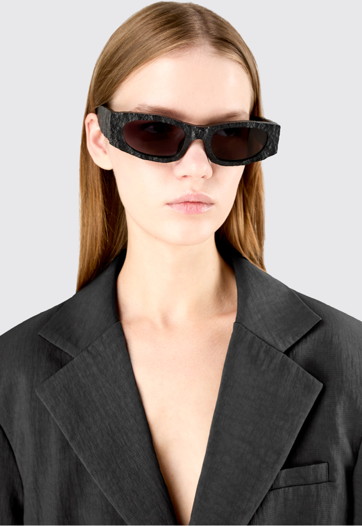 CAMPERLAB SUNGLASSES Black HIRMU Acetate Sunglasses