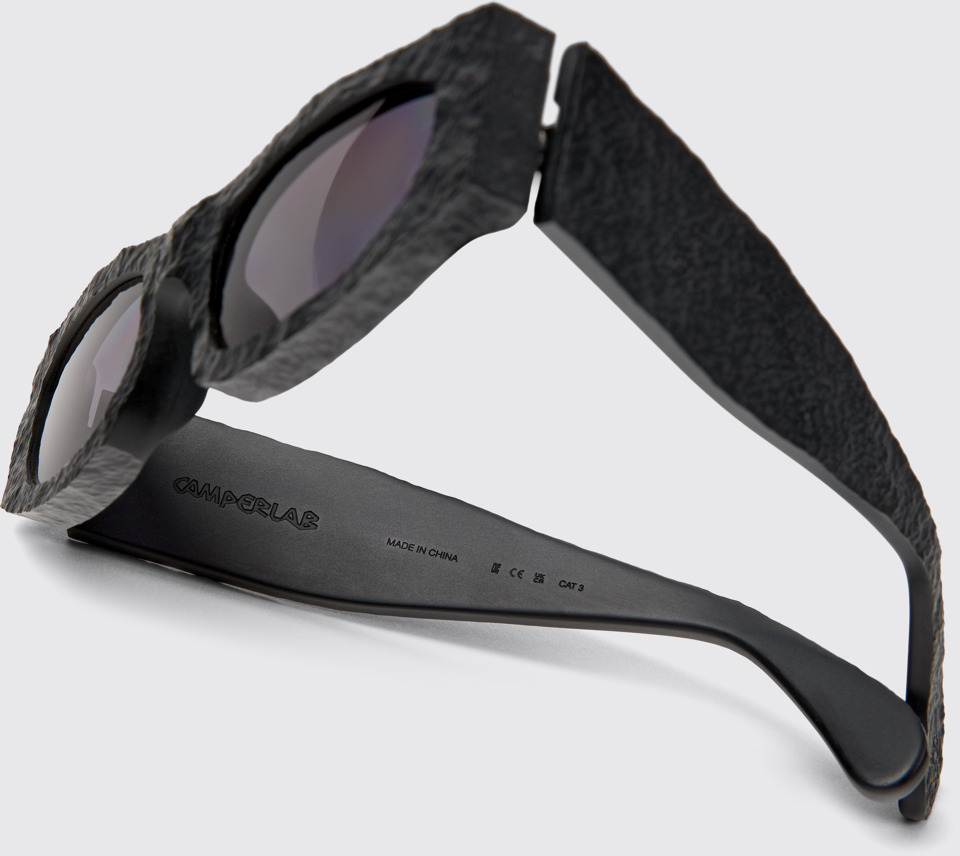 CAMPERLAB SUNGLASSES Black HIRMU Acetate Sunglasses