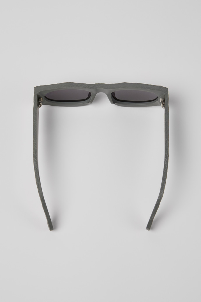 Overhead view of HIRMU Sunglasses Gray HIRMU Acetate Sunglasses