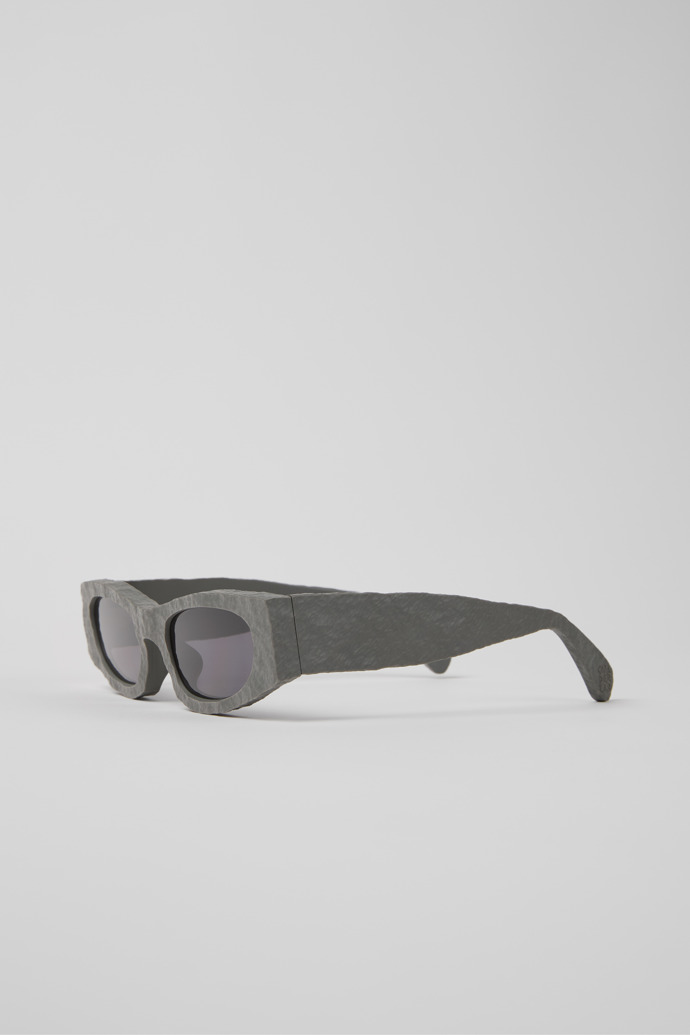 Front view of HIRMU Sunglasses Gray HIRMU Acetate Sunglasses