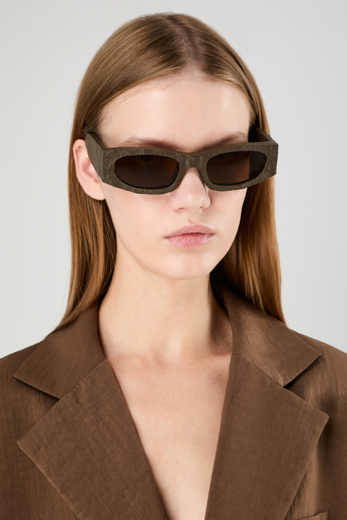 HIRMU Sunglasses Brown HIRMU Acetate Sunglasses