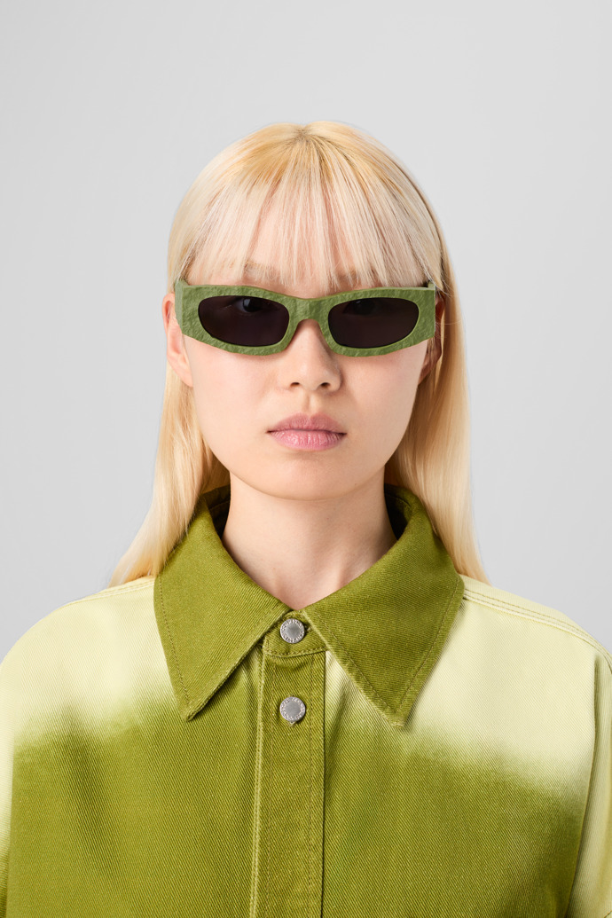 CAMPERLAB SUNGLASSES Lunettes de soleil HIRMU vertes en acétate
