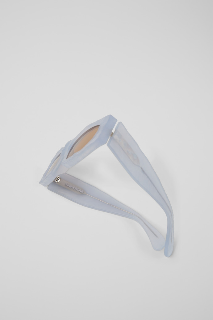 CAMPERLAB SUNGLASSES Hellgraue Sonnenbrille HIRMU aus Acetat