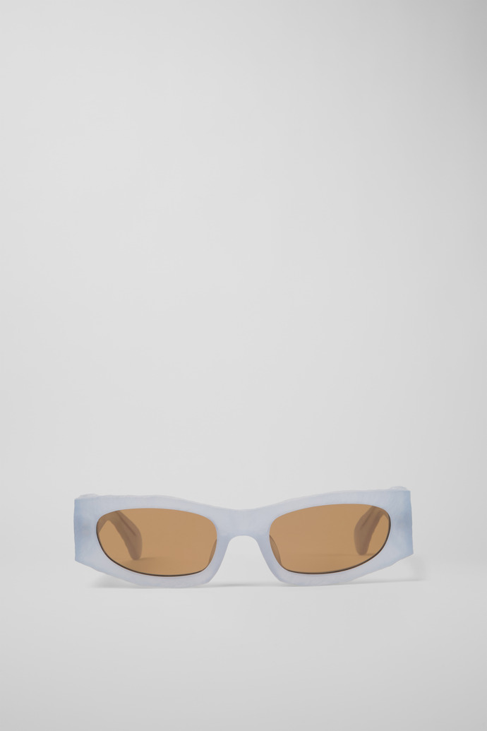 CAMPERLAB SUNGLASSES Hellgraue Sonnenbrille HIRMU aus Acetat