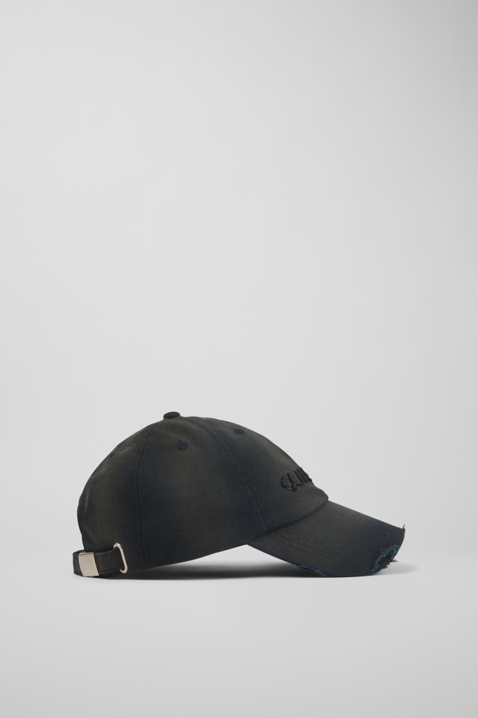CAMPERLAB CAP Gorra negra efecto espray